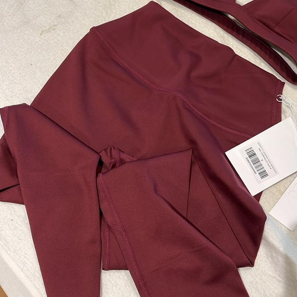 SOLD ~ CSB 90’s Collection burgundy set - Picture 6 of 6